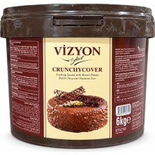 Vizyon Crunchycover Bisküvi Parçacıklı Kaplama Sosu 6 kg