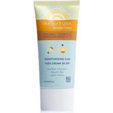 Iva Natura Organik Mineral Filtreli 30SPF Çocuk Güneş Kremi Çinko Oksit Içerikli – Hassas Ciltler Için – 75 ml