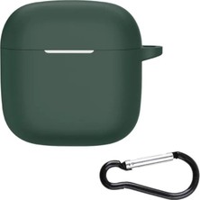 Pratik Ev Huawei Freebuds Se 2 ile Uyumlu Yumuşak Kapak Darbeye Karşı Koruma Yıkanabilir Konut Anti Toz Kılıfı (Haki)