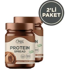 Clean Powders Fındık Ezmesi 350 gr 2 Adet Proteinli Kakaolu Lezzetli Atıştırmalık