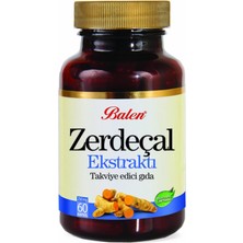 Zerdeçal Ekstraktı Kapsül 250 Mg 60 Kapsül