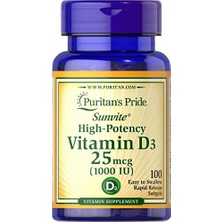 Pratik Ev 1000 Iu D3 Vitamini, 100 Yumuşak Kapsül
