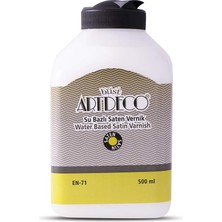 Su Bazlı Saten Vernik, 500ML