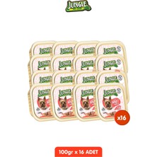 Pratik Ev Köpek Konserve Maması, 100G, Tahılsız Kuzu Etli Pate Alucup, 16 Adet
