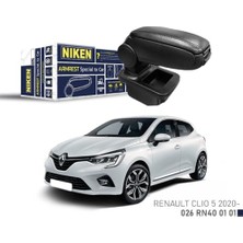 Pratik Ev Kol Dayama, Renault Clio V Hb 2013- Uyumlu, Siyah, Nkn 026 RN40 01 01