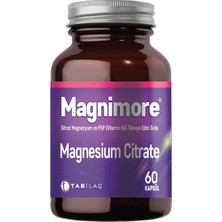 Magnezyum Sitrat & P5P 60 Bitkisel Kapsül