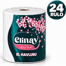 Elinay Ultra Soft Xl Dev Rulo Mutfak Kağıt Havlusu 24 Rulo (4 Paket × 6 Rulo)