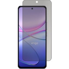 Vivo V40 Se 5g Ile Uyumlu Hayalet Ekran Koruyucu, Yandan Görünmeyen Anti-Spy Gizlilik (Privacy) Koruması, 9h Temperli Nano Kırılmaz Esnek Cam, Parlama