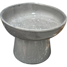 Aee® Eğimli Yüksek Seramik Mama ve Su Kabı – Ergonomik Kedi Köpek Mama Kabı / 14 cm Yükseklik, 13 cm Genişlik / Sağlıklı, Dayanıklı, Kolay Temizlenebi