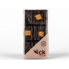 Karamelli Bisküvili Bitter Tablet Çikolata 100G