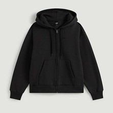 Vans Salton Full-Zip Kadın Sweatshirt VN000W1BBLK1