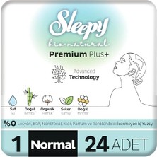 Pratik Ev Bio Natural Premium Plus Hijyenik Ped Normal 24 Adet Ped