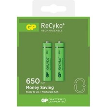 Recyko Aaa 650MAH Telsiz Telefon Pili 2li