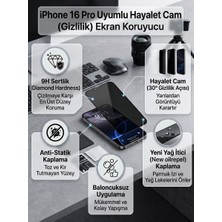 digimanya Apple Iphone 16 Pro Uyumlu Ekran Koruyucu Hayalet Cam