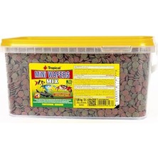 Tropical Mini Wafers Mix 3lt 1,14KG - Vatoz ve Çöpçü Balığı Yemi