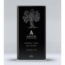Arkök Natürel Sızma Zeytinyağı 5 Lt - Kuzey Ege (Edremit) - Soğuk Sıkım - Tek Zeytinlikten Sınırlı Üretim