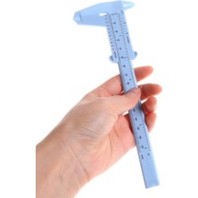 Hassas Mekanik Plastik Kumpas Inc mm Ölçüm Kalınlık Derinlik Çap Ölçer Paslanmaz 150MM Beyaz