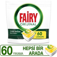 Hepsi Bir Arada Bulaşık Makinesi Deterjanı Tableti 60 Lı
