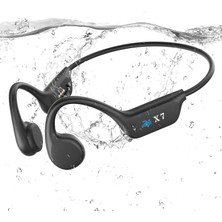 Yüzme Kulaklıkları-Kemik Iletimli Kulaklık, IP68 Su Geçirmez Dahili Mp3 Çalar 32G Bellek, Kablosuz Açık Kulaklık, Bluetooth 5.3, Koşu, Bisiklet, Su Al