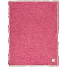 4 Katlı Müslin Battaniye (Pembe-Ekru)