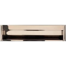 Pratik Ev 2163 Rose Renk Gömme Kulp 224 mm Renksiz Tek Ebat SSY2163 0224 Rs-Rs