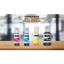Epson Uyumlu Tonermax Ecotank L6570 Muadil Mürekkep Takım/epson T112 Muadil Mürekkep Takım