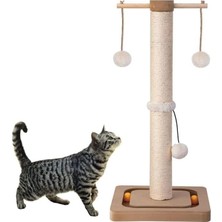 Pet Oyuncaklı Kedi Tırmalama Kulesi
