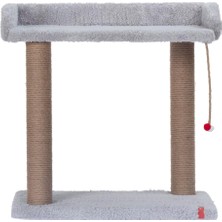 Platform Oturaklı Melody Model Kedi Tırmalaması (Gri)