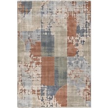 Anti-Alerjik Yıkanabilir Şönil Halı Kilim Eskitme, Modern Desen Oturma Odası, Salon, Çocuk Odası, Mutfak, Koridor Halısı, Yolluk (80 x 150 Cm)