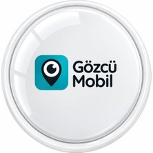Gözcü Mobil Ios Android Uyumlu Airtag 10/30 Ay Batarya Ömrü Anlık Geçmişe Dönük Konum Gps Araç Motor Çocuk Akıllı Takip Cihazı (Mini)