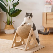 Reyo Pet Üçgen Toplu Kedi Tırmalaması - Kedi Tırmalama Tahtası