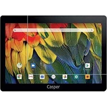 Pratik Ev Casper S20 10.1 Inç ile Uyumlu Ekran Koruyucu 9h Temperli Kırılmaz Esnek Nano Cam; Çizilmeye ve Darbeye Dayanıklı Koruma, Hd Şeffaf