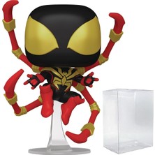 Marvel: Örümcek Adam Çizgi Romanları - Miles Morales Demir Örümcek Funko Vinil Figür (Uyumlu Kutu Koruyucu Kılıf ile Birlikte), Çok Renkli, 9,5 cm