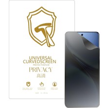 Vivo X200 Pro ile Uyumlu Privacy Gizlilik Filtreli Hayalet Nano Ekran Koruyucu - EKM110