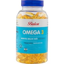 Omega 3 Norveç Balık Yağı (Trigliserid) 1380 MG*100 Kapsül Yumuşak Kapsül
