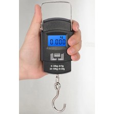 WH50 0.10(Kg El Poşet Bavul Tartısı El Kantarı El Tartısı LCD Ekranlı Kilogram Ölçme Terazisi