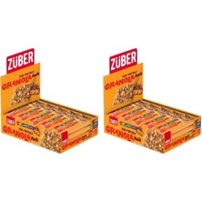 Züber Granola Bar Yer Fıstıklı, 25GR, 15 Adet (2 Paketi)