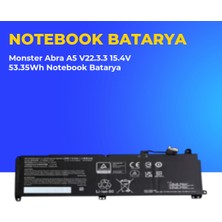 Ümit Maker Monster Abra A5 V22.3.3 15.4V 53.35WH Notebook Batarya