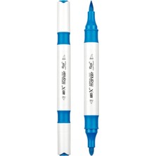 Art-X Çift Uçlu Akrilik Marker Çizim Kalemi Her Yüzeye Uygun Kalıcı Mürekkep 1-6 mm Uç KALINLIKLARI,SYFARTXAKRİLİK48