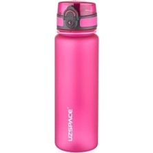 Uzspace Snatch Tritan Su Matarası - 800ML (Fuşya Pembe)