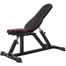 Ayarlanabilir Eğim Katlanır Fitness Tezgahı,dambıl Taburesi Karın Tezgahı Düz Egzersiz Egzersiz Tezgahı,çok Işlevli Ağırlık Bankları Kuvvet Eğitimi