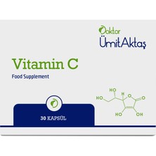 Ümit Aktaş Vitamin C - 30 Bitkisel Kapsül