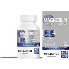 Magnezyum Kompleks ve Vitamin B6 (P-5-P) Içeren Takviye Edici Gıda 60 Tablet
