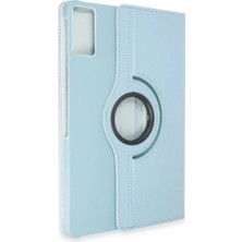 Huawei Honor Pad 10 12.1 Kılıf 360 Tablet Deri Kılıf - Turkuaz