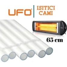 65 cm Infrared Ufo Isıtıcı 23MM Soba Camı