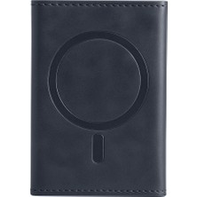 Joko Tema Magsafe Deri Kartlık - Lacivert