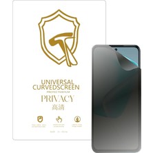 Infinix Hot 50 Pro Plus ile Uyumlu Privacy Gizlilik Filtreli Hayalet Nano Ekran Koruyucu - EKM110