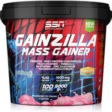Gainzilla Mass Gainer Protein Tozu Çilekli Dondurma 5000 G
