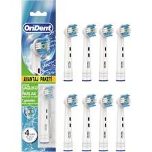 Whitening Pro Oral-B Uyumlu 8 Adet Yedek Başlık - Beyazlatma Teknolojisi &amp;amp;amp;amp; Premium Quality