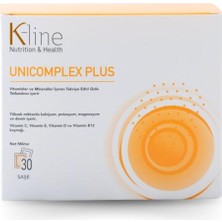 Kalibra Unicomplex Plus Vitamin ve Mineral Içeren Takviye Edici Gıda
